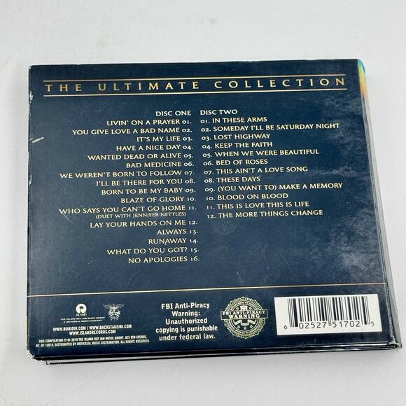 Bon Jovi - Greatest Hits: The Ultimate Collection EXCELLENT CONDITION - Picture 2 of 6